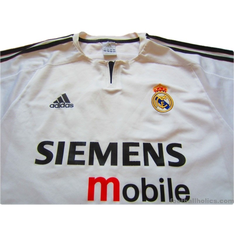 REAL MADRID 2003-2004 David Beckham 23 Home Football Shirt -   Finland