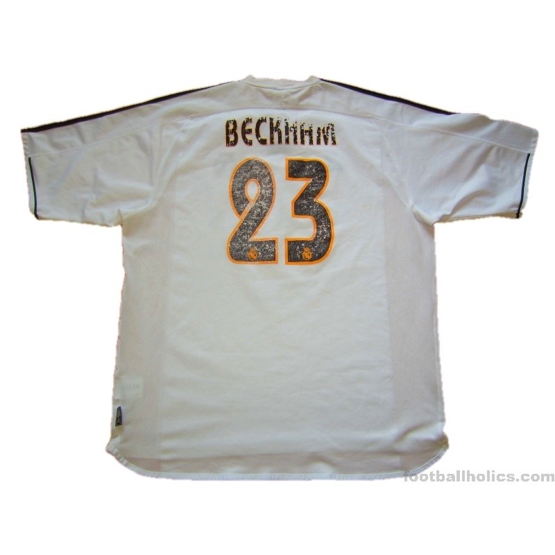 2022-2023 Real Madrid Home Shirt (BECKHAM 23) [HF0291-247633] - $116.29  Teamzo.com