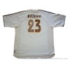 2003-04 Real Madrid Beckham 23 Home Shirt
