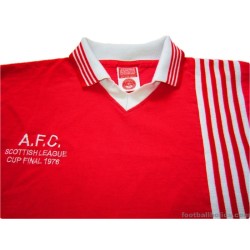 1976 Aberdeen 'League Cup Final' Retro Home Shirt