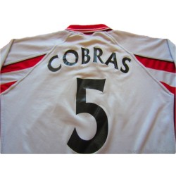 1997-98 Cardiff Cobras Match Worn No.5 Away Shirt