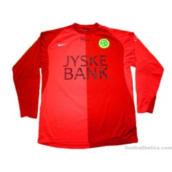2006-08 Amager Boldklub af 1970 Match Worn No.1 Goalkeeper Shirt