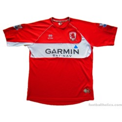 2008-09 Middlesbrough Home Shirt