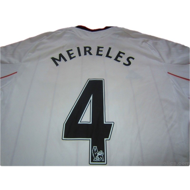 2010-11 Liverpool Meireles 4 Away Shirt