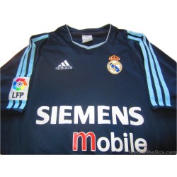 2003-04 Real Madrid Away Shirt