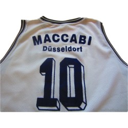 1996-98 Maccabi Dusseldorf Match Worn No.10 Away Jersey