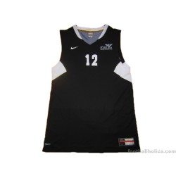 2008-09 Newcastle Eagles Match Worn No.12 Home Jersey