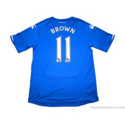 2009-10 Portsmouth Brown 11 Home Shirt