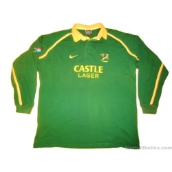 2001-03 South Africa Springboks Pro Home Shirt