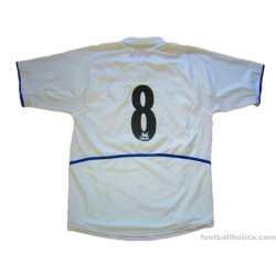 2002-03 Leeds United (Bridges) No.8 Home Shirt