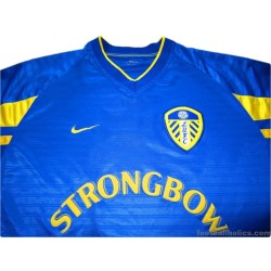 2001-03 Leeds United (Bridges) No.8 Away Shirt