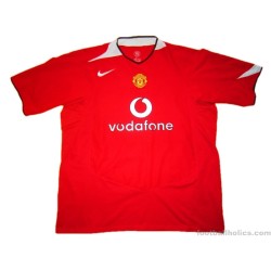2004-06 Manchester United van Nistelrooy 10 Home Shirt