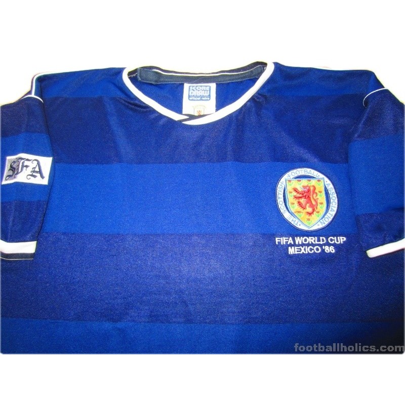 scotland 86 home shirt