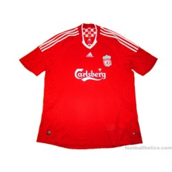 2008-10 Liverpool Gerrard 8 Home Shirt