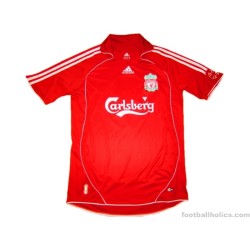 2006-08 Liverpool Gerrard 8 Home Shirt