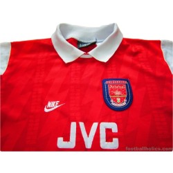 1995-96 Arsenal Platt 7 Home Shirt