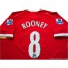 2006-07 Manchester United Rooney 8 Home Shirt