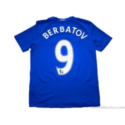2008-09 Manchester United Berbatov 9 Third Shirt
