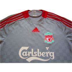 2008-09 Liverpool Torres 9 Away Shirt