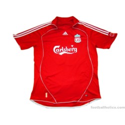 2006-08 Liverpool Carragher 23 Home Shirt
