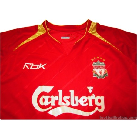2005-06 Liverpool Champions League Home Shirt