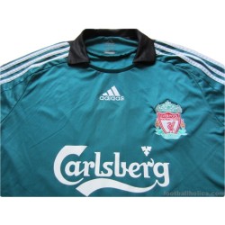 2008-09 Liverpool Riera 11 Champions League Third Shirt
