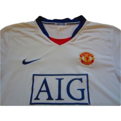 2008-10 Manchester United Berbatov 9 Away Shirt