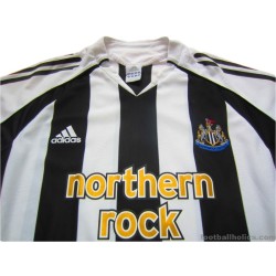 2005-06 Newcastle United Jenas 7 Home Shirt
