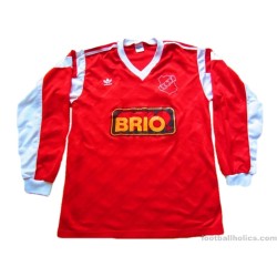 1990-92 Lindome GIF Match Worn No.13 Away Shirt