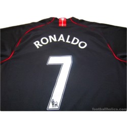 2007-08 Manchester United Ronaldo 7 Away Shirt
