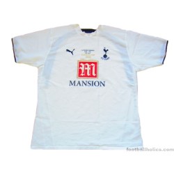2008 Tottenham Hotspur 'Carling Cup Winners' Home Shirt