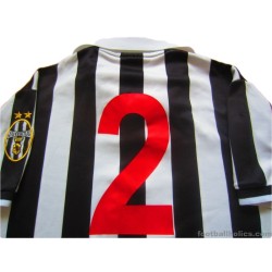 1998-99 Juventus (Ferrara) No.2 Home Shirt