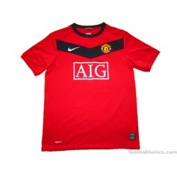 2009-10 Manchester United Rooney 10 Home Shirt