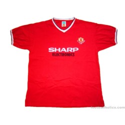 1983 Manchester United 'FA Cup Winners' Retro Home Shirt