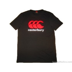 2016-17 Canterbury of New Zealand Black T-Shirt