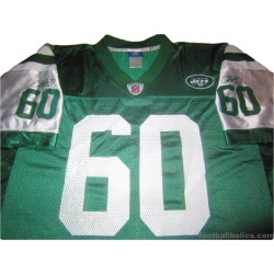 2005-11 New York Jets Ferguson 60 Home Jersey