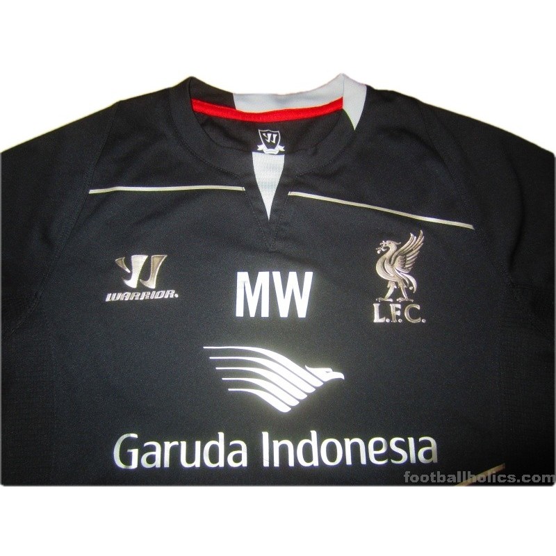 2014-15 Liverpool Staff Worn 'MW' Training Shirt