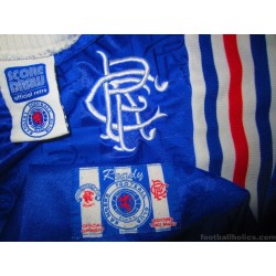 1996-97 Rangers Retro Home Shirt