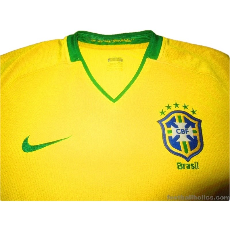 2008-10 Brazil Home Shirt