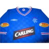 2009-10 Rangers Rambo 8 Home Shirt