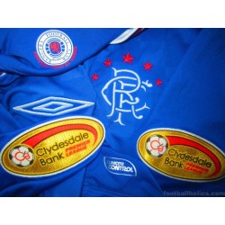 2009-10 Rangers Rambo 8 Home Shirt