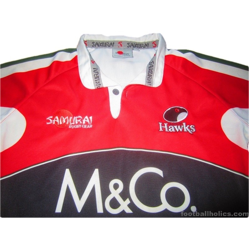 2009-10 Glasgow Hawks Match Worn No.14 Home Shirt