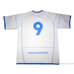 2005-07 Bosnia and Herzegovina (Barbarez) No.9 Home Shirt