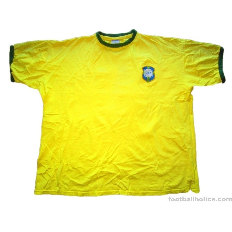 PELÉ #10 Brazil Jersey 1970 Home Retro