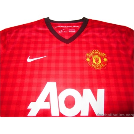 2012-13 Manchester United Home Shirt