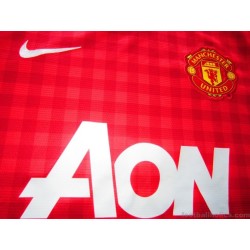 2012-13 Manchester United Home Shirt