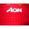 2012-13 Manchester United Home Shirt