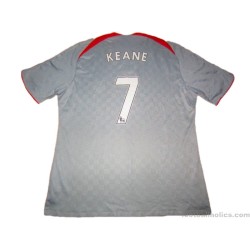 2008-09 Liverpool Keane 7 Away Shirt