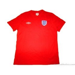 2010-11 England Red T-Shirt