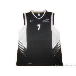 2008-09 Newcastle Eagles Match Worn No.7 Home Jersey